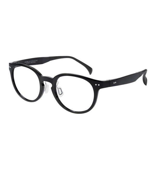  「ボストン型 めがね｜軽くて壊れにくい Zoff SMART TREND」|メガネ|ブラック