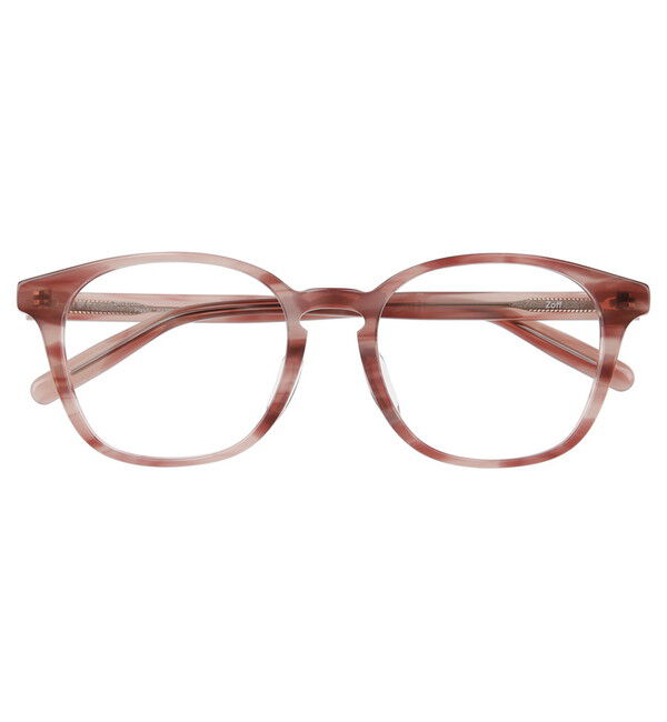  「ウェリントン型 メガネ｜黒縁 クリアフレーム 伊達メガネ 度付きメガネ レンズ交換券付き ゾフ」|メガネ|