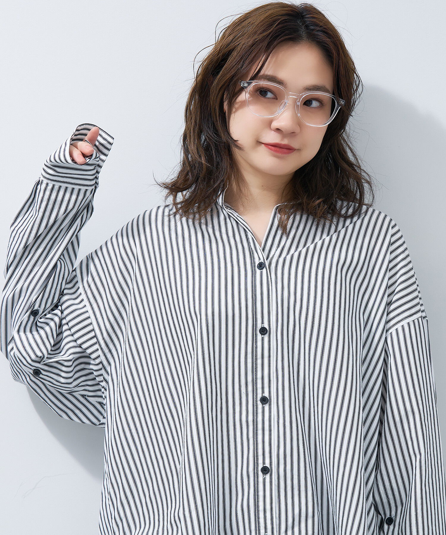  「ウェリントン型 メガネ｜黒縁 クリアフレーム 伊達メガネ 度付きメガネ レンズ交換券付き ゾフ」|メガネ|