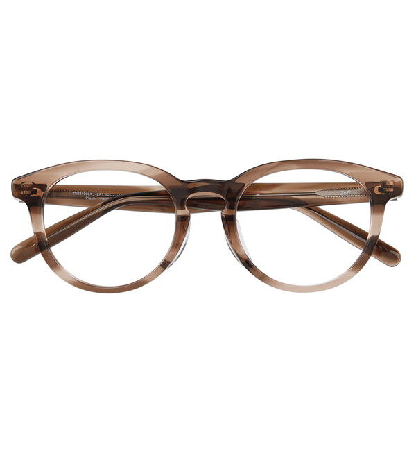  「ボストン型 メガネ ｜角のあるメンズライクなボストンフレーム/ レンズ交換券付き」|メガネ|