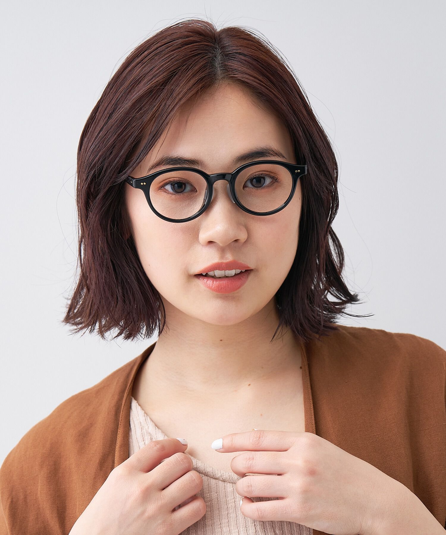  「ボストン型 軽量 メガネ｜おうち時間を快適に過ごす ズレ落ち防止 レンズ交換券付き」|メガネ|