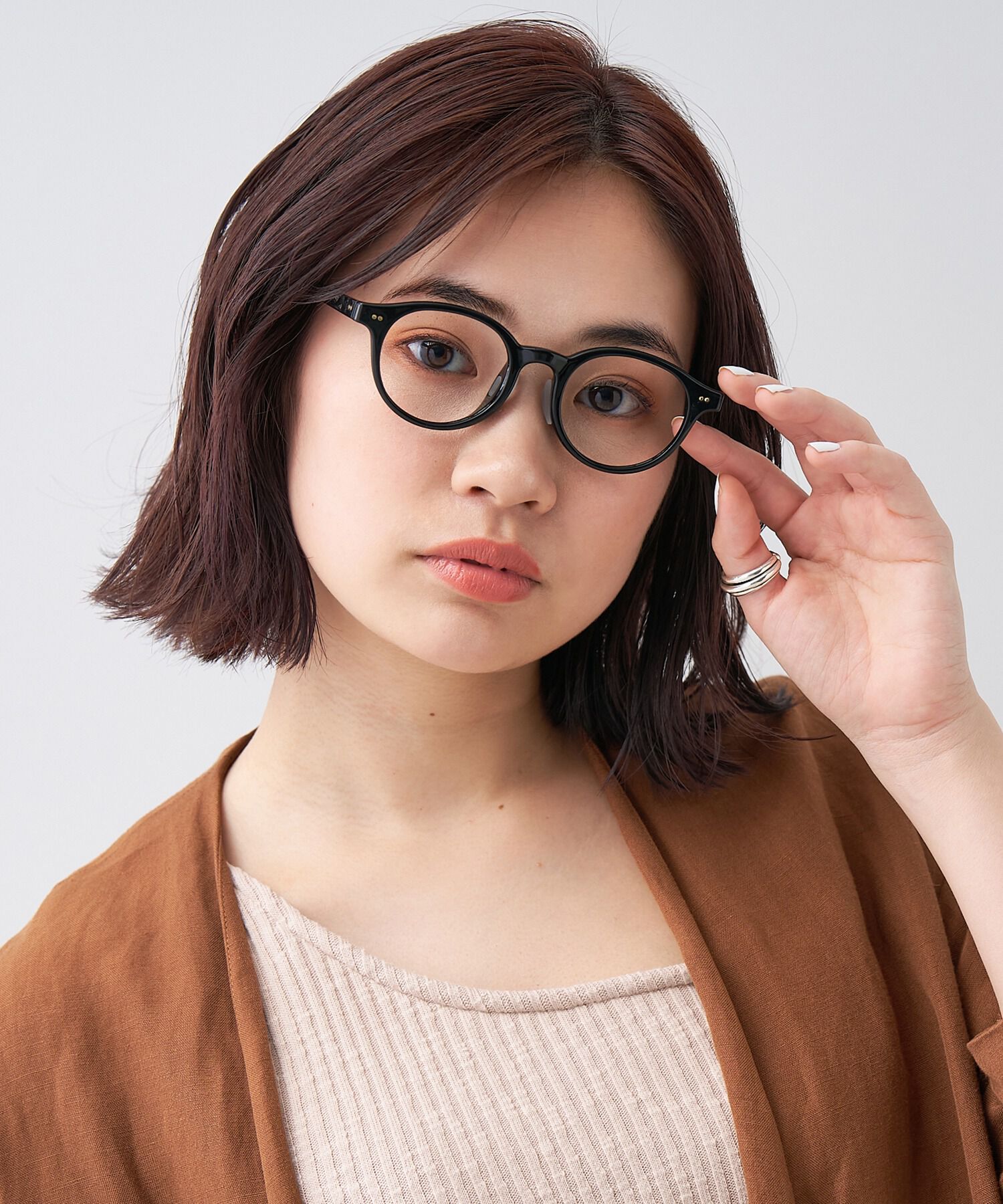  「ボストン型 軽量 メガネ｜おうち時間を快適に過ごす ズレ落ち防止 レンズ交換券付き」|メガネ|