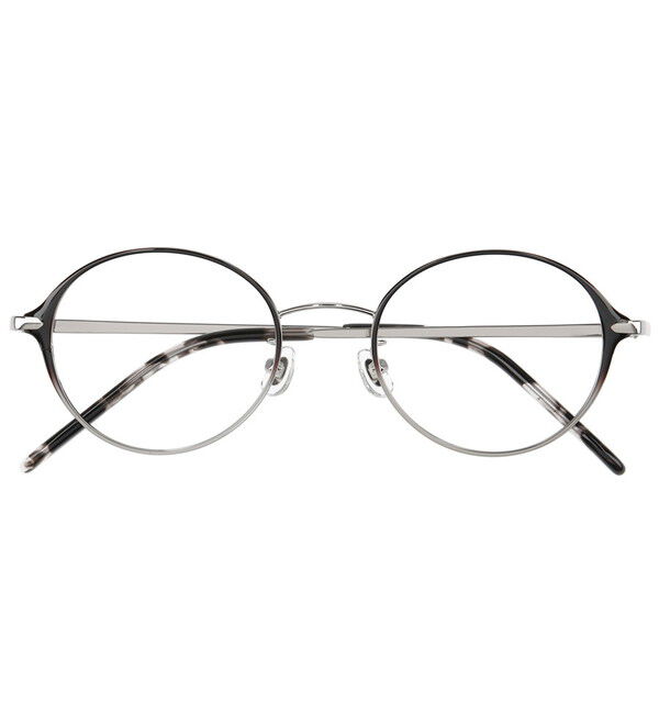  「ボストン型 メタルフレーム メガネ ｜伊達メガネ｜ Zoff CLASSIC レンズ交換券付き」|メガネ|