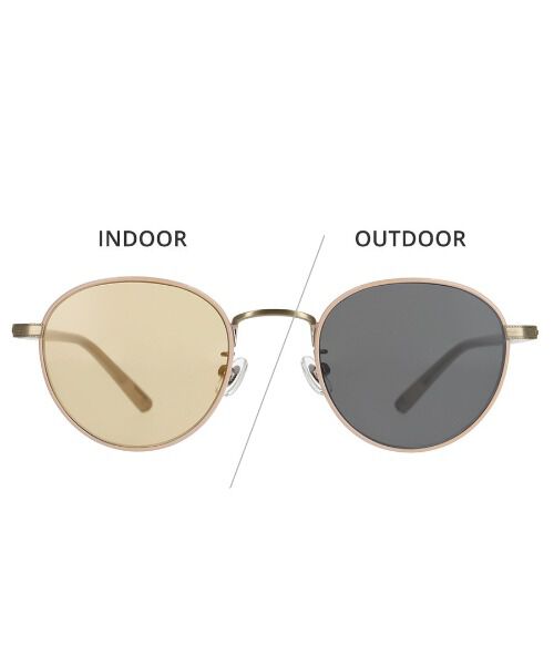  「Zoff｜UNITED ARROWS ボストン型 サングラス メタルフレーム【WEB限定】」|サングラス|