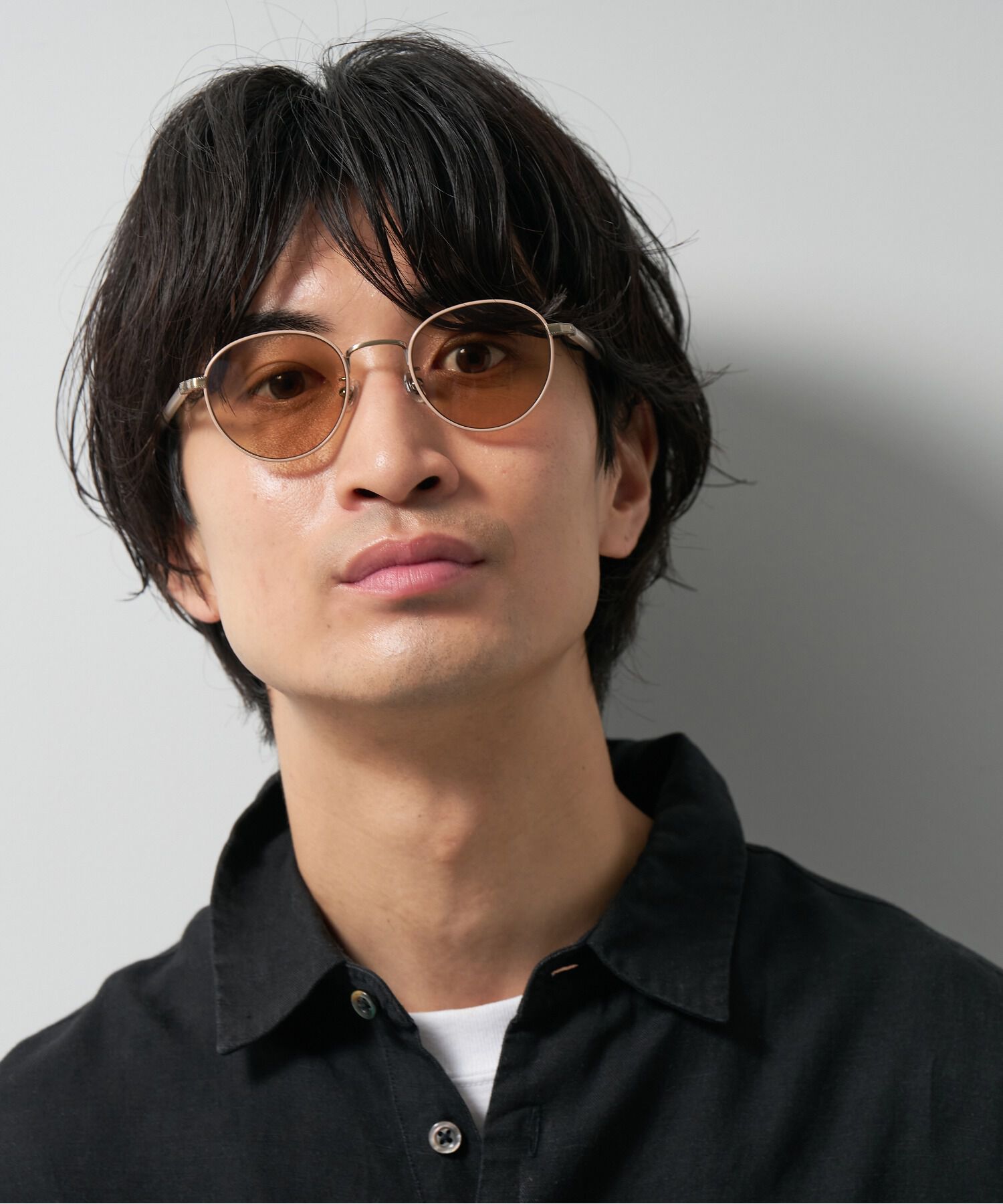  「Zoff｜UNITED ARROWS ボストン型 サングラス メタルフレーム【WEB限定】」|サングラス|