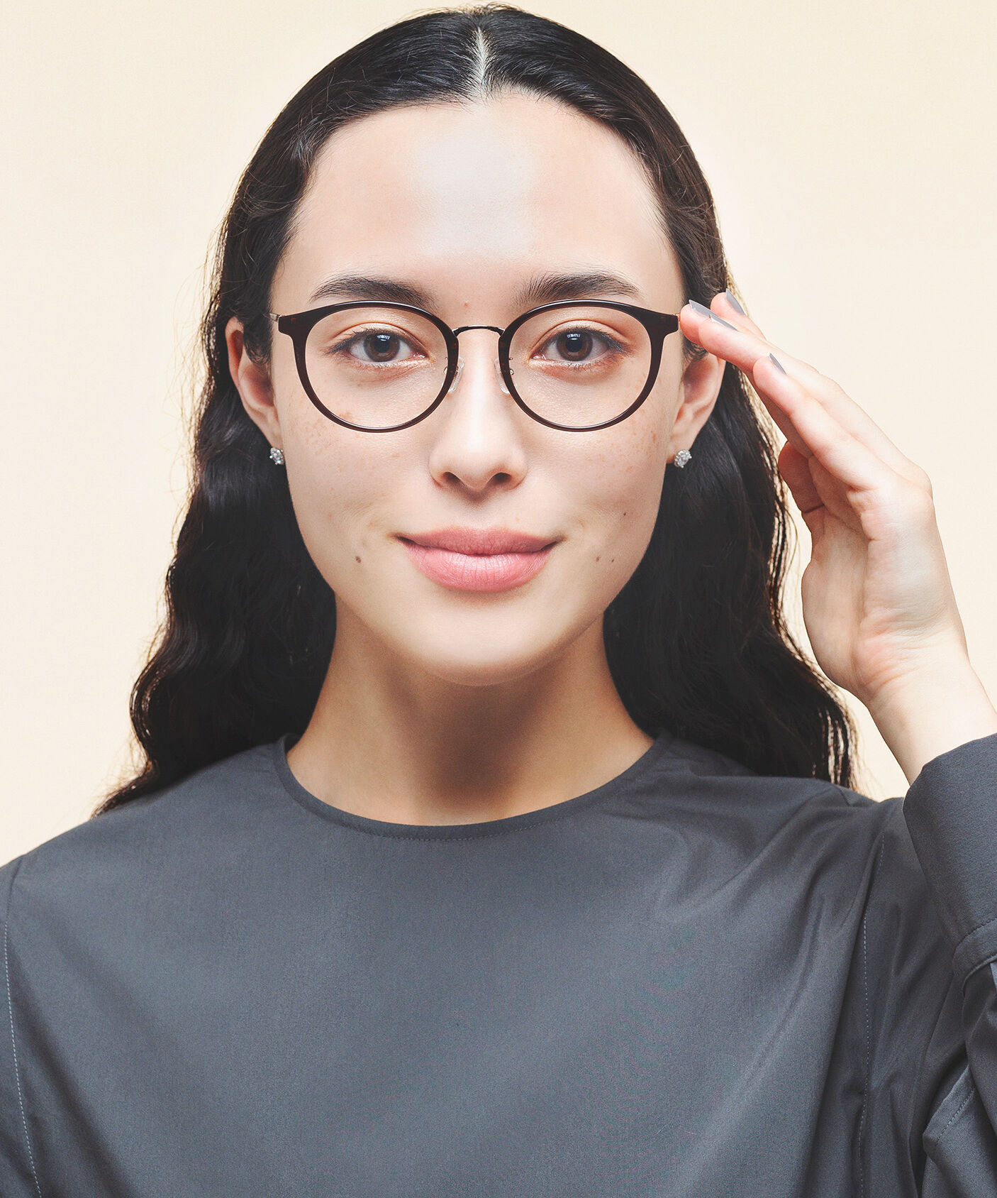  「ボストン型 メガネ｜Zoff｜UNITED ARROWS ユナイテッドアローズ レンズ交換券付き」|メガネ|