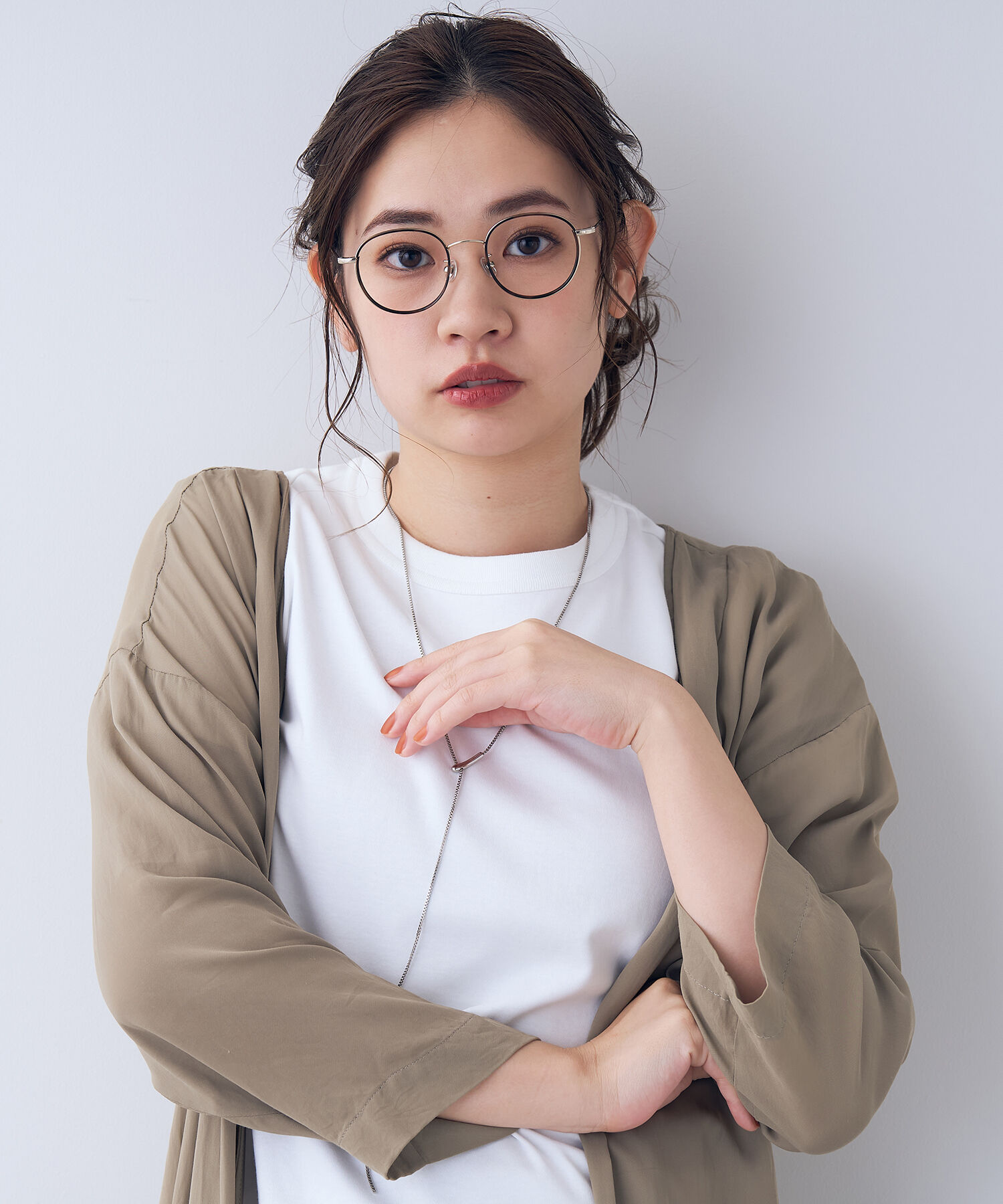  「ボストン型 メガネ｜深い色味が特徴のボストンフレーム/ClassicMetal レンズ交換券付き」|メガネ|