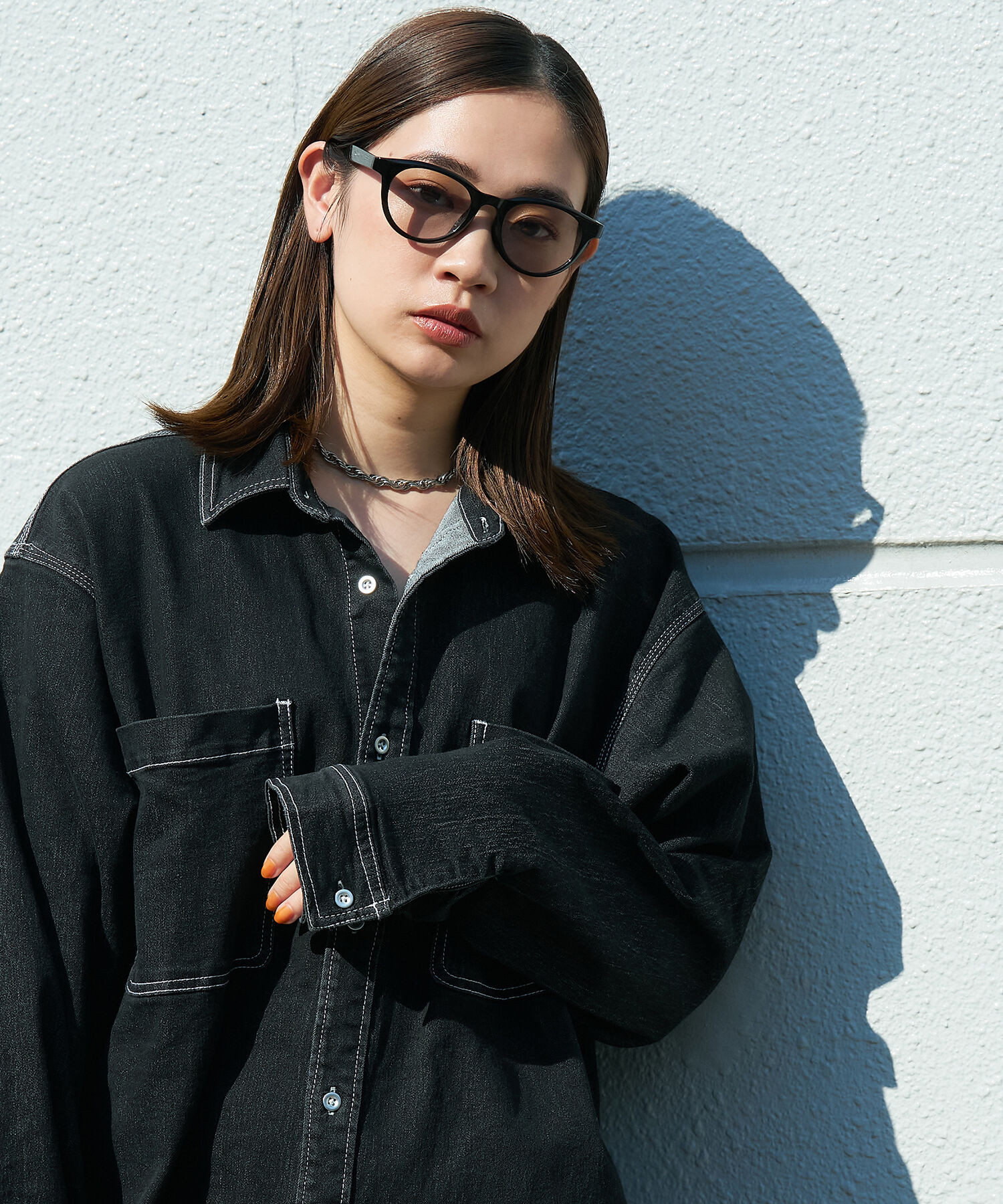  「Zoff｜STUDIO SEVEN スペシャルセット サングラス ケース グラスコード メガネ拭き 4点セット」|サングラス|