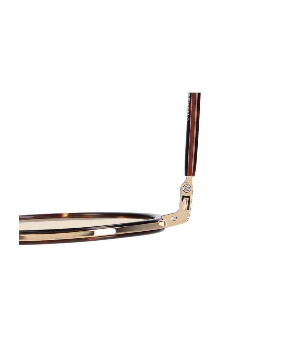  「【WEB限定】Zoff｜STUDIO SEVEN｜ラウンド型 丸型 サングラス UVカット 黒縁 べっ甲 ゴールド」|サングラス|