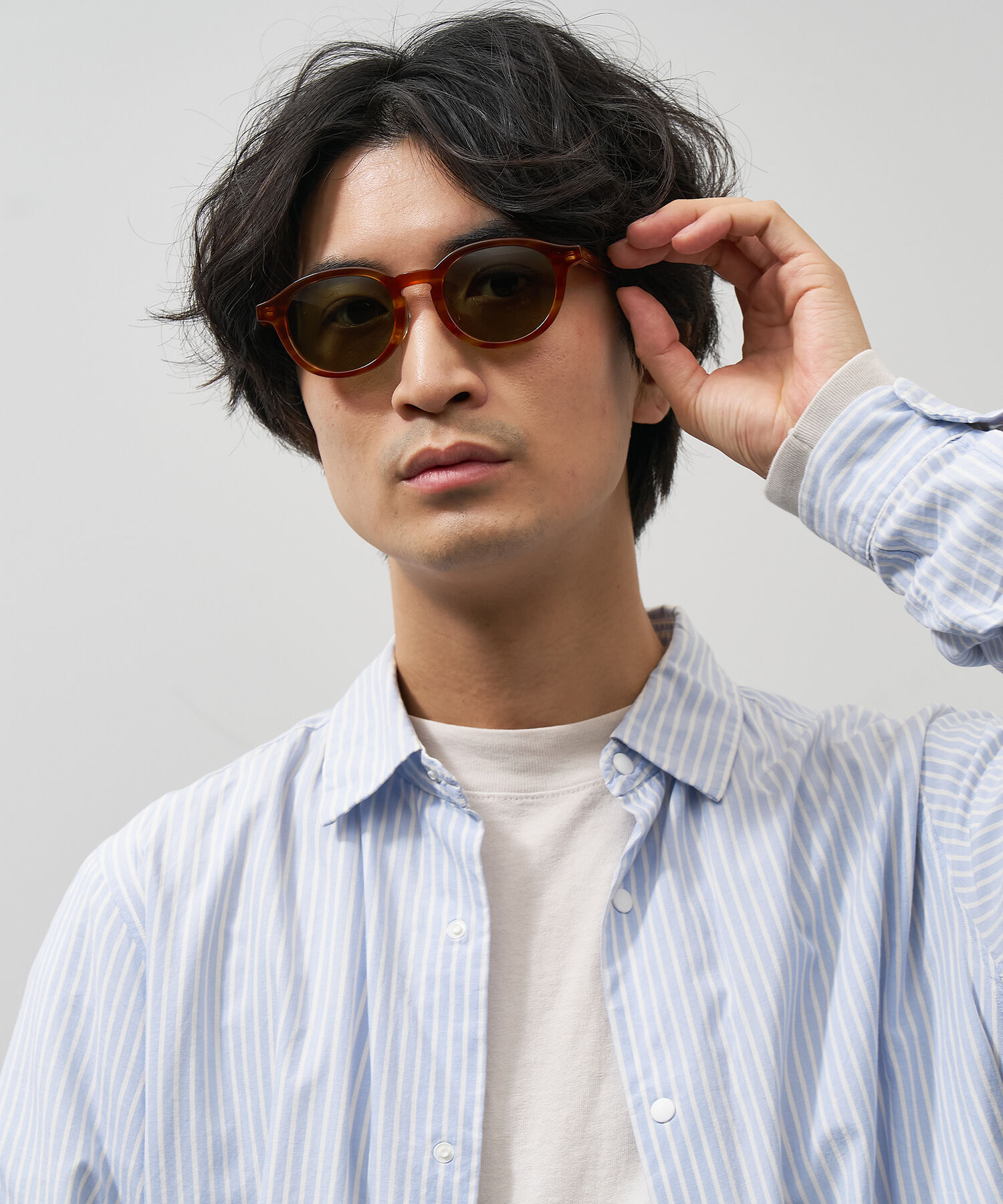  「Zoff | JOURNAL STANDARD relume ボストン型 サングラス UVカット 紫外線カット ジャーナルスタンダード」|サングラス|