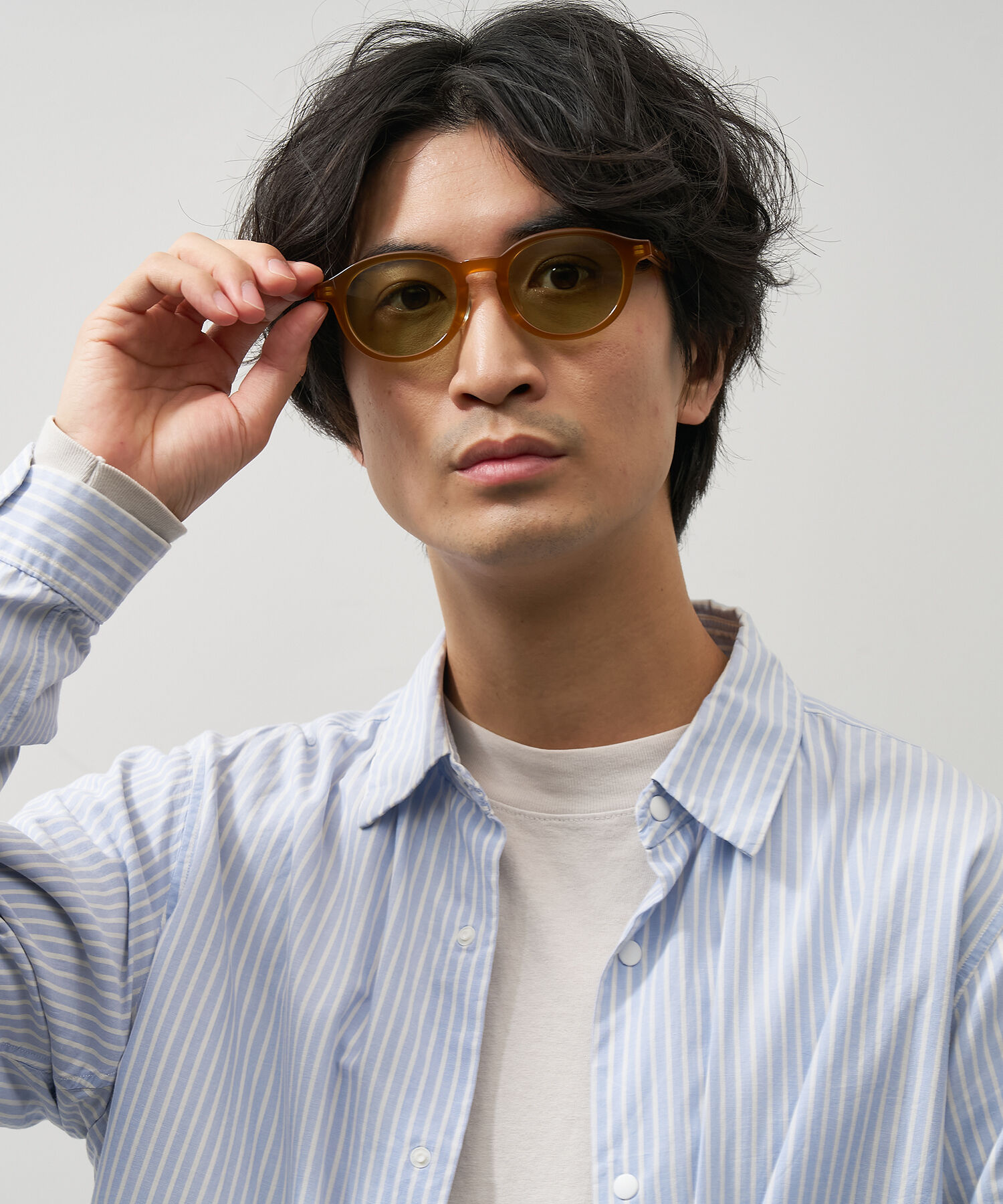  「Zoff | JOURNAL STANDARD relume ボストン型 サングラス UVカット 紫外線カット ジャーナルスタンダード」|サングラス|