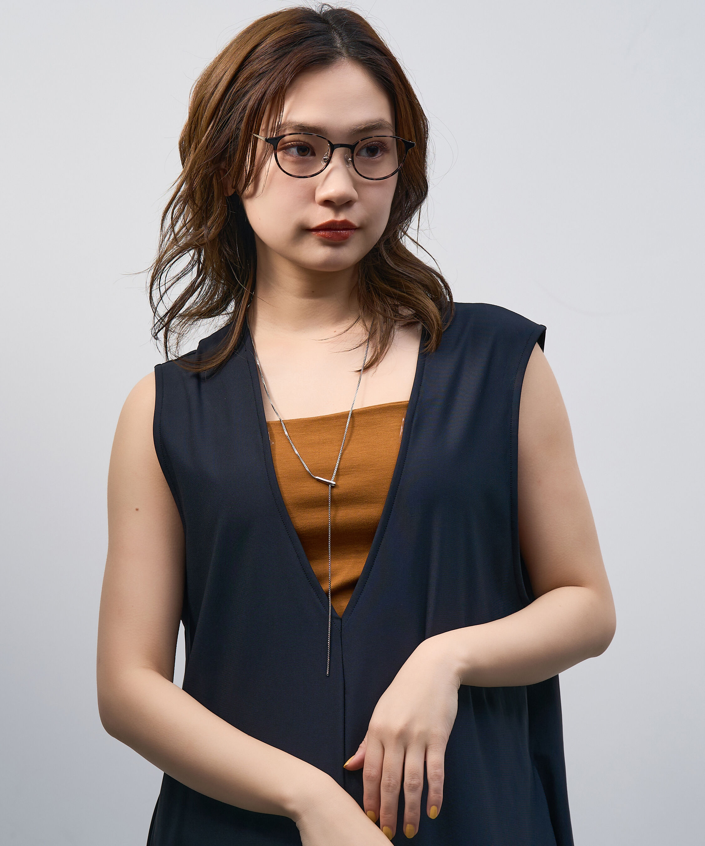  「ボストン型 軽量 メガネ｜ 軽量素材&times;チタン 大人可愛いメガネフレーム レンズ交換券付き」|メガネ|