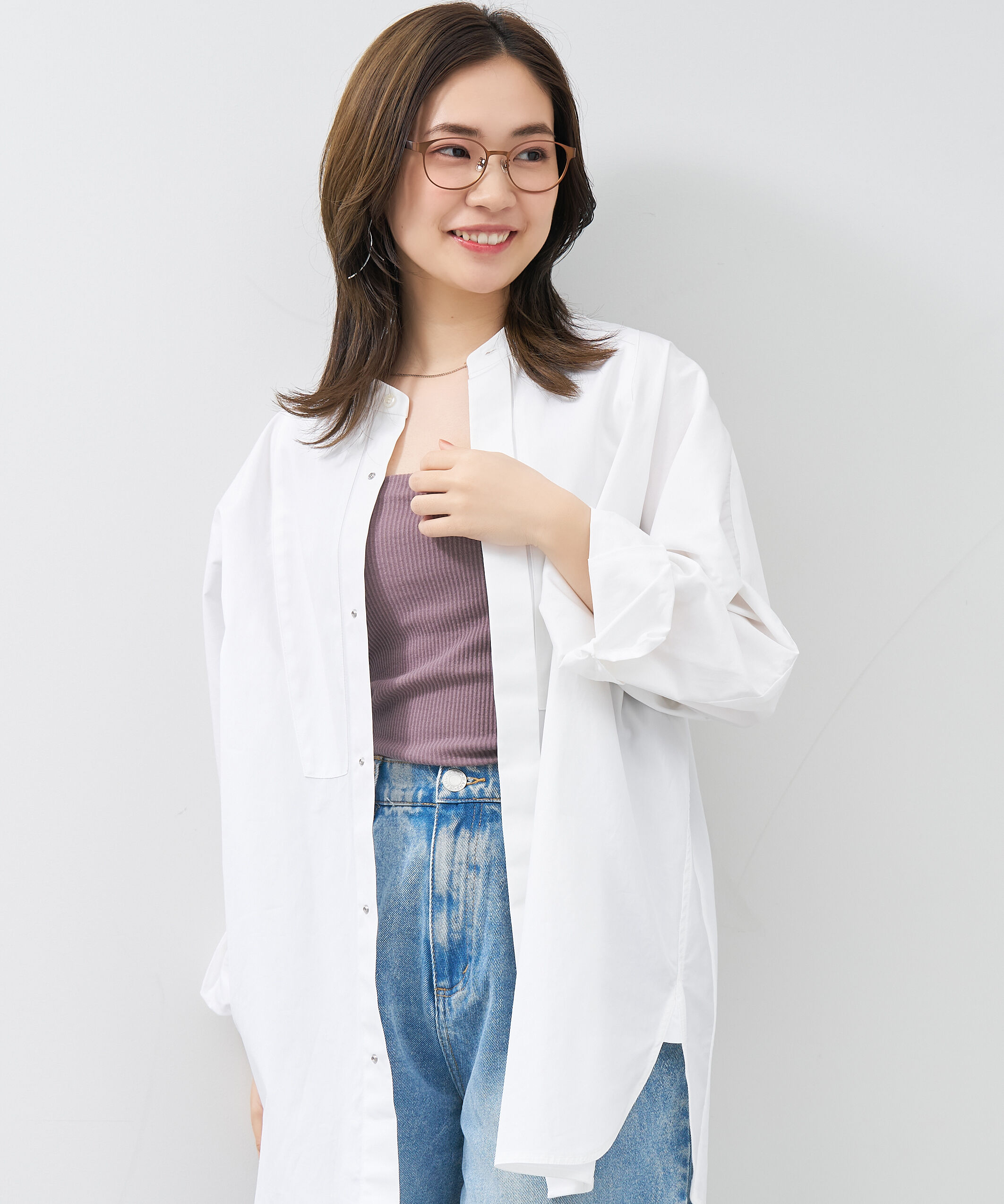  「ボストン型 大きめサイズ メガネ｜小顔効果 メタル&times;プラスチック 黒縁 レオパード柄 レンズ交換券付き」|メガネ|