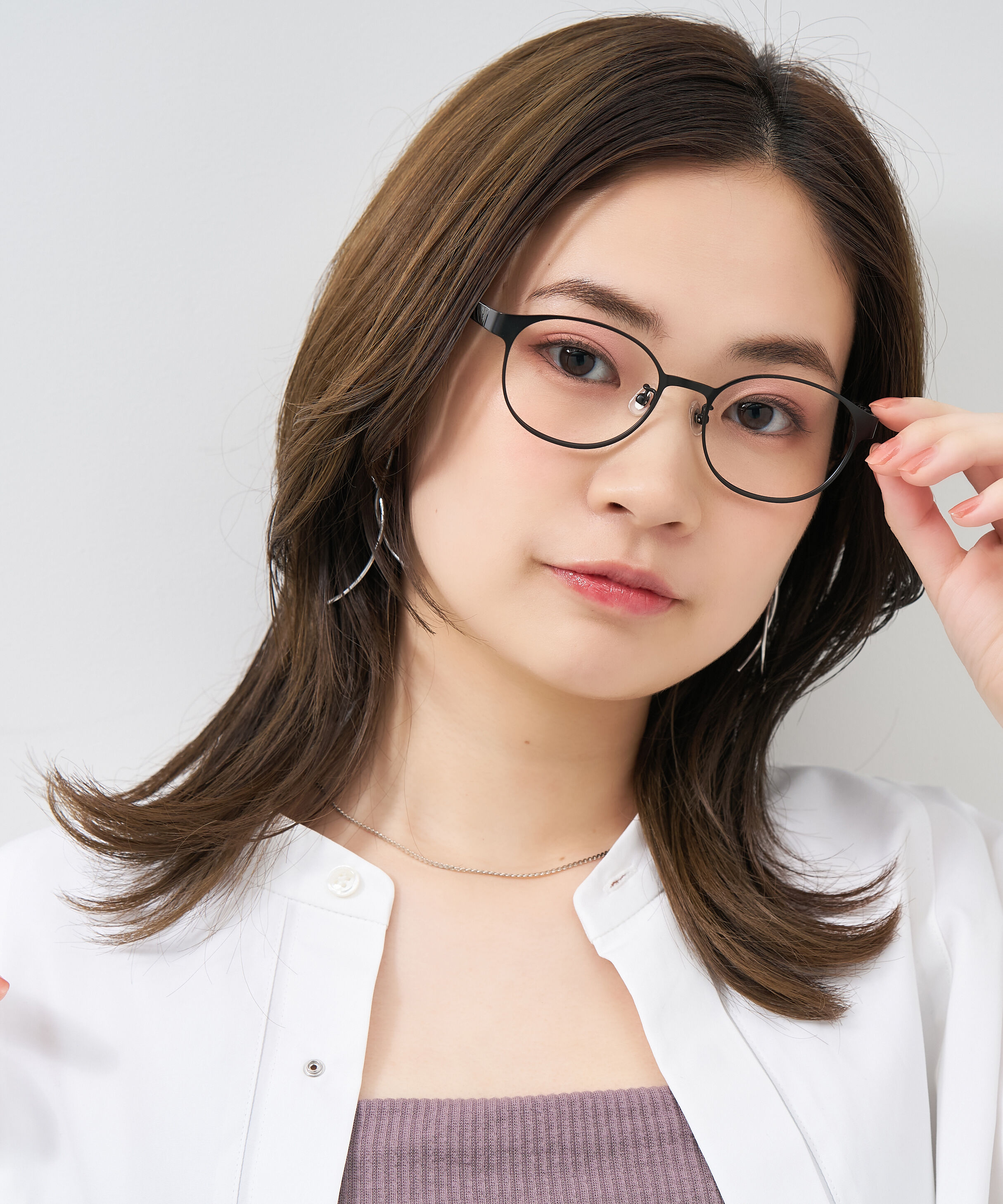  「ボストン型 大きめサイズ メガネ｜小顔効果 メタル&times;プラスチック 黒縁 レオパード柄 レンズ交換券付き」|メガネ|ブラック