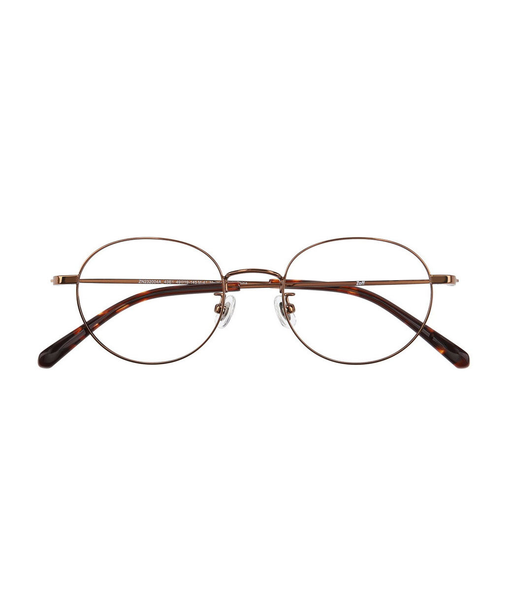  「ボストン型 メガネ｜メタルフレーム ベーシックで使いやすいオシャレなフレーム レンズ交換券付き」|メガネ|