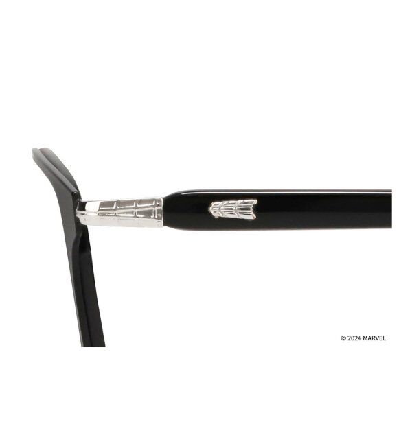  「MARVEL COLLECTION 2024 スパイダーマン | スクエア型 メガネ メタルフレーム  レンズ交換券付」|メガネ|