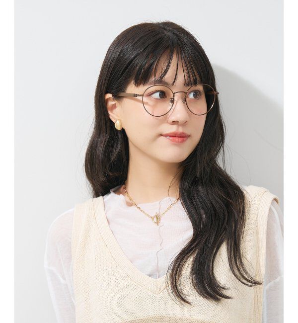  「ボストン型 メガネ | ラバーテンプル 伊達メガネ 度付きメガネ  Zoff｜FASHION  レンズ交換券付」|メガネ|