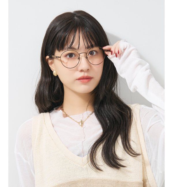  「ボストン型 メガネ | ラバーテンプル 伊達メガネ 度付きメガネ  Zoff｜FASHION  レンズ交換券付」|メガネ|