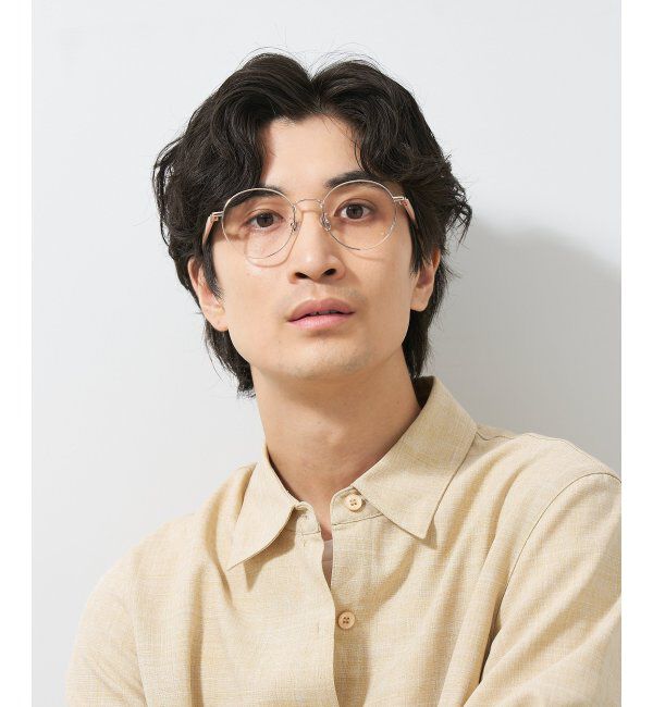  「ボストン型 メガネ | ラバーテンプル 伊達メガネ 度付きメガネ  Zoff｜FASHION  レンズ交換券付」|メガネ|