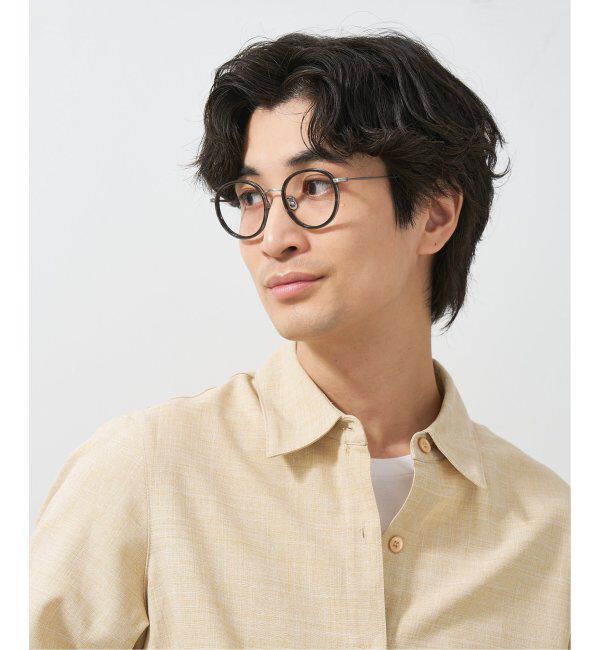  「Zoff|UNITED ARROWS|ボストン型 メガネ ｜ ユナイテッドアローズ ビジネス 軽量 レンズ交換券付」|メガネ|