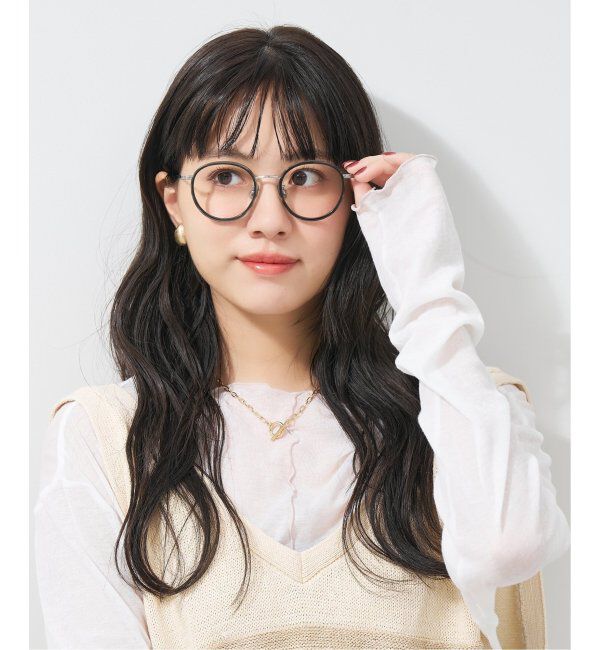  「Zoff|UNITED ARROWS|ボストン型 メガネ ｜ ユナイテッドアローズ ビジネス 軽量 レンズ交換券付」|メガネ|