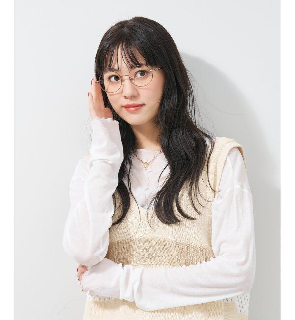  「Zoff|UNITED ARROWS|ラウンド型 丸型 メガネ｜ユナイテッドアローズ レンズ交換券付」|メガネ|