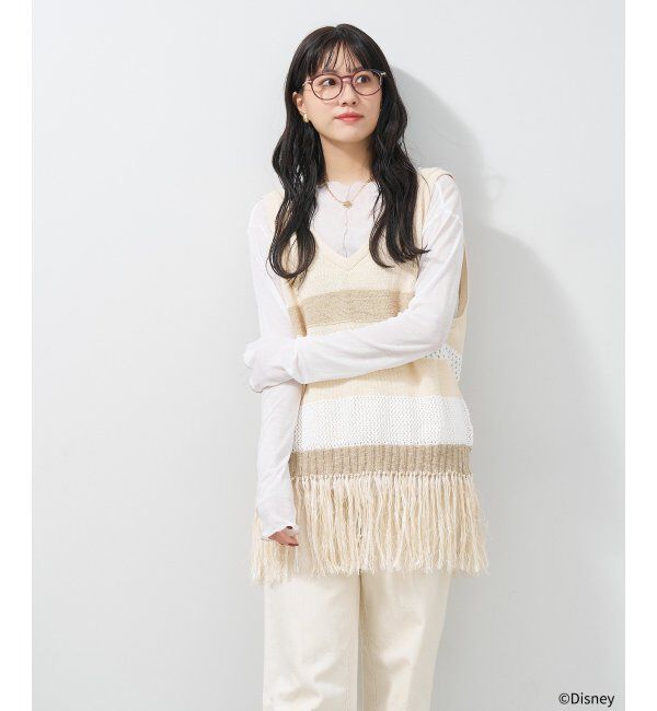  「メガネ Disney PRINCESS ラプンツェル (ドレスアップライン) ディズニープリンセス レンズ交換券付」|メガネ|パープル