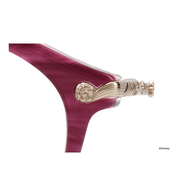  「メガネ Disney PRINCESS ラプンツェル (ドレスアップライン) ディズニープリンセス レンズ交換券付」|メガネ|