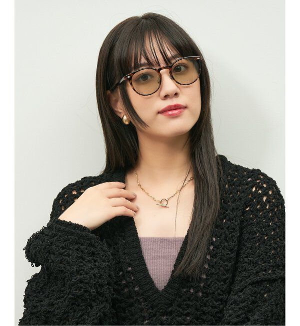  「【WEB限定】Zoff｜emiri ボストン型 サングラス UVカット 紫外線対策 辺見えみり」|サングラス|