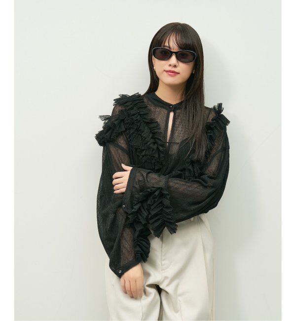  「Zoff｜Knuth Marf オーバル型 サングラス   横長｜カラーレンズ｜UVカット 紫外線対策｜ユニセックス  」|サングラス|