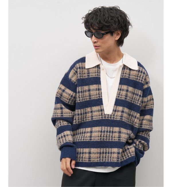  「Zoff｜Knuth Marf オーバル型 サングラス   横長｜カラーレンズ｜UVカット 紫外線対策｜ユニセックス  」|サングラス|