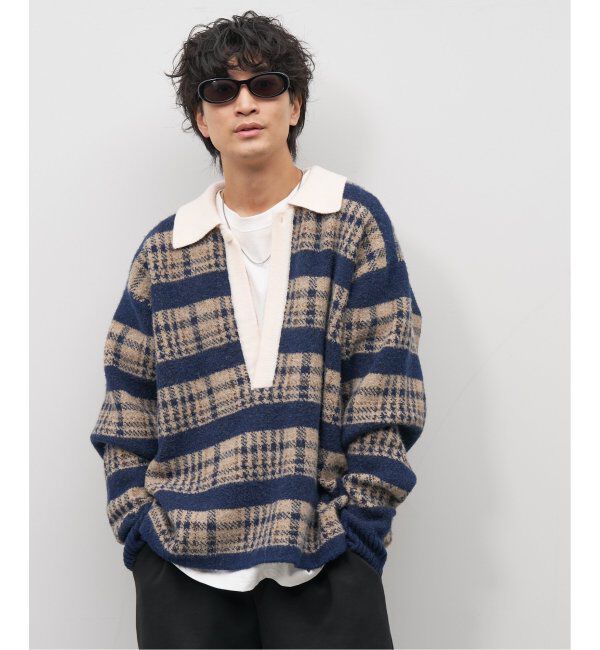  「Zoff｜Knuth Marf オーバル型 サングラス   横長｜カラーレンズ｜UVカット 紫外線対策｜ユニセックス  」|サングラス|