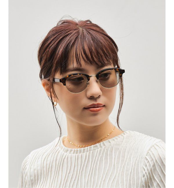  「Zoff｜Knuth Marf ボストン型 サングラス    UVカット 紫外線対策｜ユニセックス｜｜サーモント型  」|サングラス|