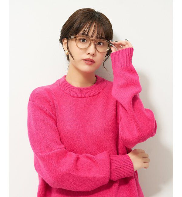  「Zoff｜ボストン型 メガネ｜黒縁フレーム 伊達・度付き レンズ交換券付」|メガネ|