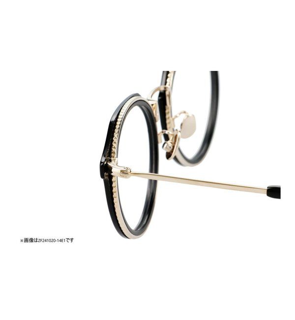  「【LOVE BY e.m.コラボ】&ldquo;culet&rdquo;｜クラウンパント型｜Zoff｜LOVE BY e.m. レンズ交換券付」|メガネ|