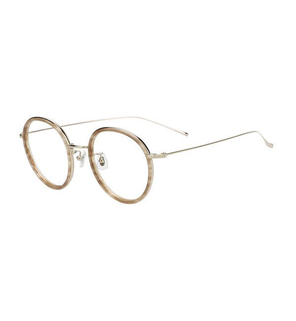  「Zoff｜丸型 メガネ｜高級感 チタン｜Made in JAPAN （メイドインジャパン） レンズ交換券付」|メガネ|