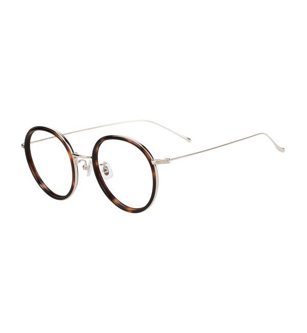  「Zoff｜丸型 メガネ｜高級感 チタン｜Made in JAPAN （メイドインジャパン） レンズ交換券付」|メガネ|