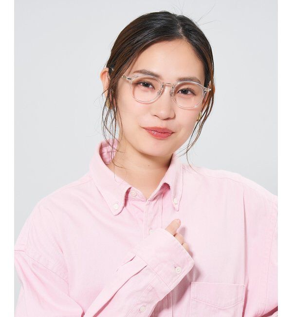  「ボストン型メガネ｜レディース 女性用 可愛い リボン パステル｜Zoff｜SWEET レンズ交換券付」|メガネ|