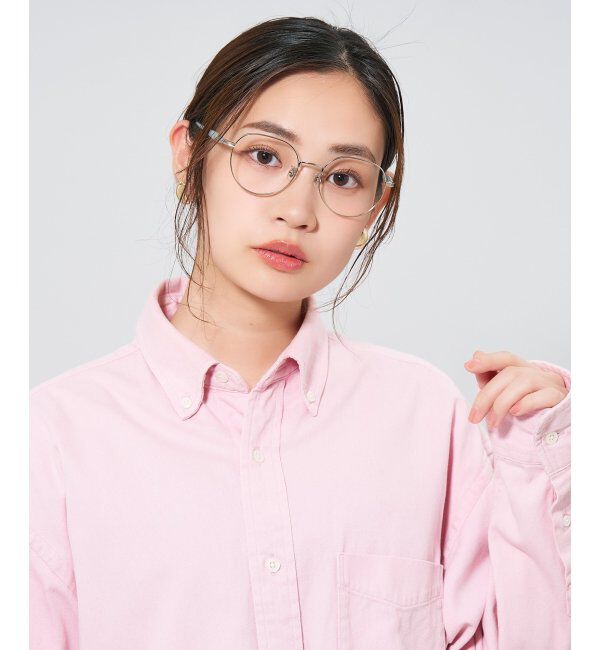  「ボストン型メガネ｜レディース 女性用 可愛い リボン パステル｜Zoff｜SWEET レンズ交換券付」|メガネ|