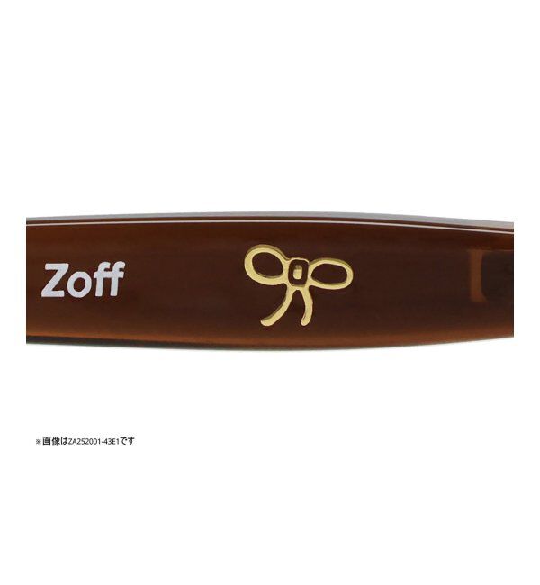  「ボストン型メガネ｜レディース 女性用 可愛い リボン パステル｜Zoff｜SWEET レンズ交換券付」|メガネ|
