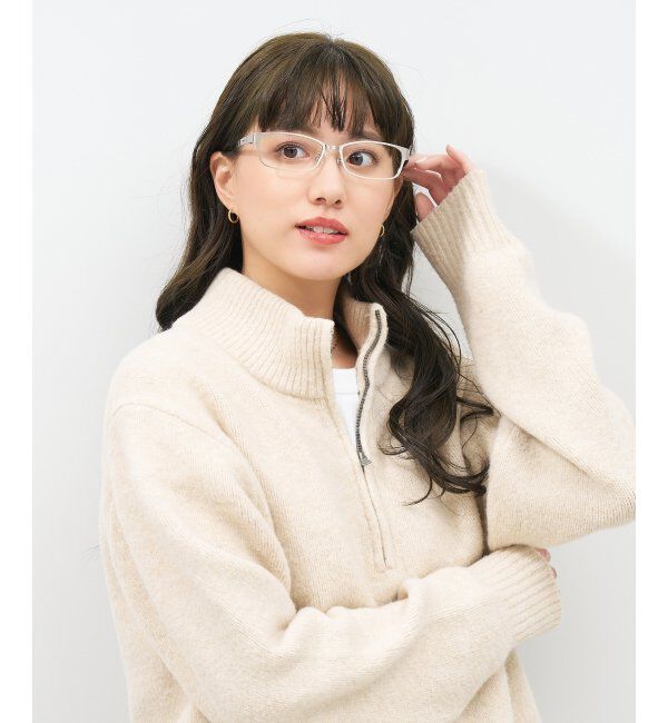  「スクエア型メガネ｜似合うを科学したメガネ(Zoff NEW STANDARD) レンズ交換券付」|メガネ|