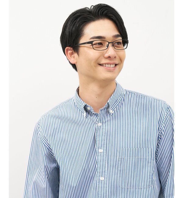  「スクエア型メガネ｜似合うを科学したメガネ(Zoff NEW STANDARD) レンズ交換券付」|メガネ|