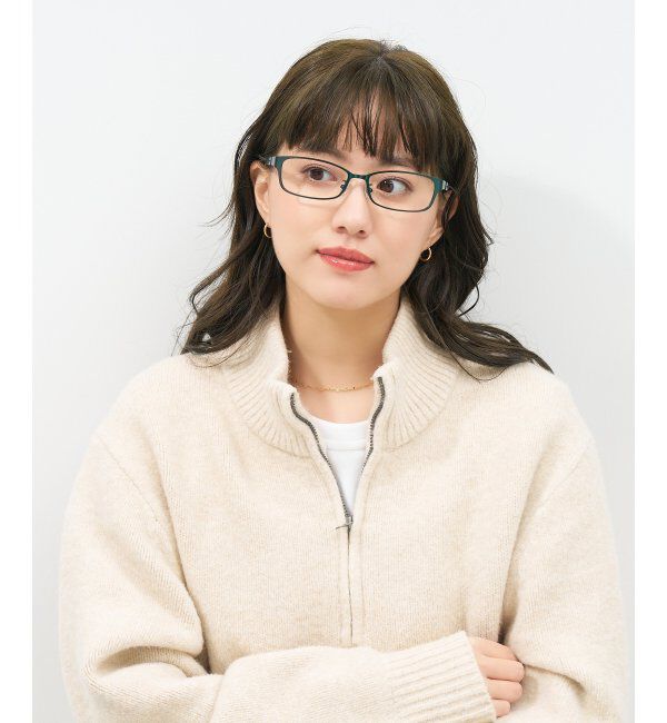  「スクエア型メガネ｜似合うを科学したメガネ(Zoff NEW STANDARD) レンズ交換券付」|メガネ|