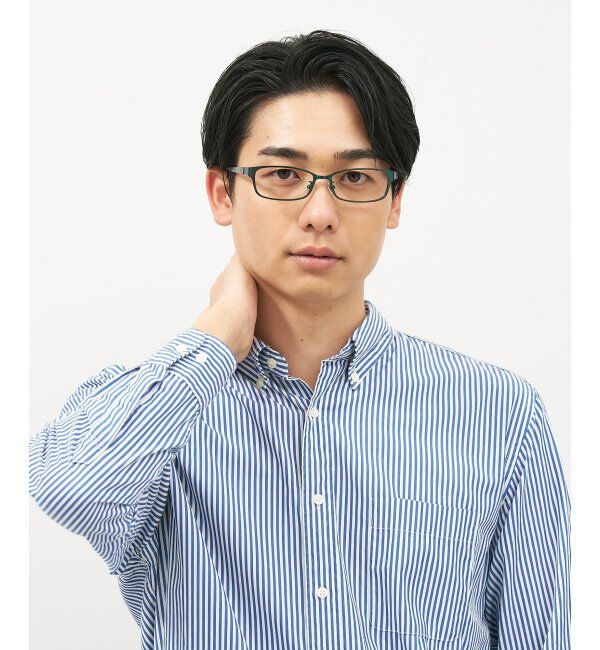  「スクエア型メガネ｜似合うを科学したメガネ(Zoff NEW STANDARD) レンズ交換券付」|メガネ|