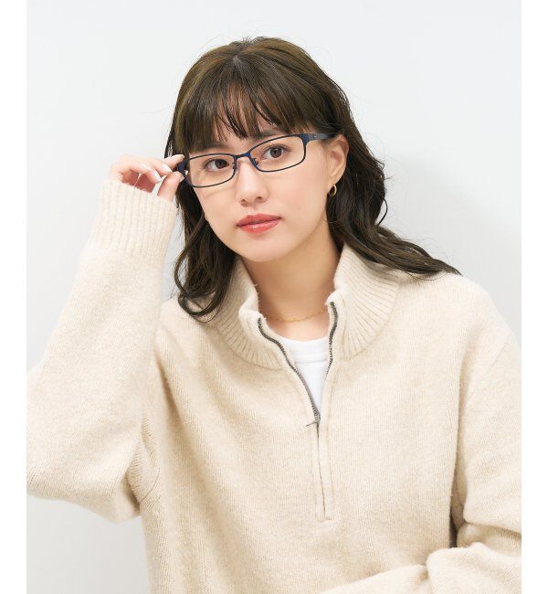  「スクエア型メガネ｜似合うを科学したメガネ(Zoff NEW STANDARD) レンズ交換券付」|メガネ|