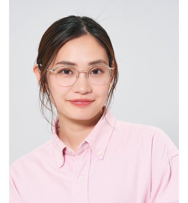  「ボストン型メガネ｜レディース 女性用 可愛い リボン パステル｜Zoff｜SWEET レンズ交換券付」|メガネ|