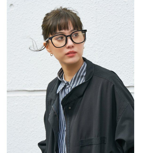  「ウエリントン型サングラス｜くもり止め 曇り止め 防曇レンズ 軽量 大きめ｜Zoff｜」|サングラス|