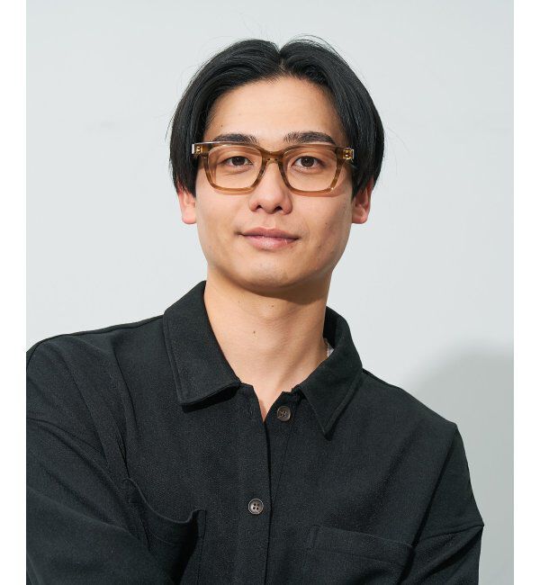  「ウエリントン型メガネ｜読書 レディース 女性用 大人可愛い 大理石｜Zoff｜CHIC レンズ交換券付」|メガネ|