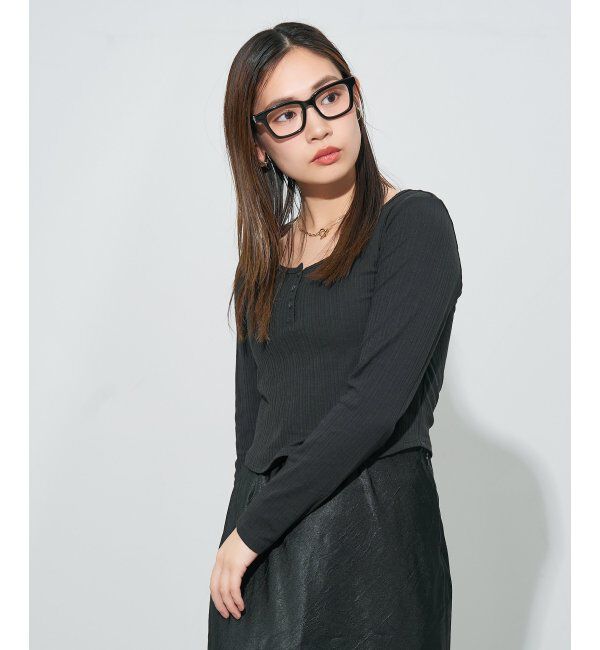  「ウエリントン型メガネ｜読書 レディース 女性用 大人可愛い 大理石｜Zoff｜CHIC レンズ交換券付」|メガネ|