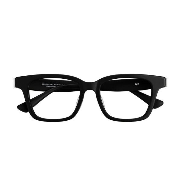  「ウエリントン型メガネ｜読書 レディース 女性用 大人可愛い 大理石｜Zoff｜CHIC レンズ交換券付」|メガネ|